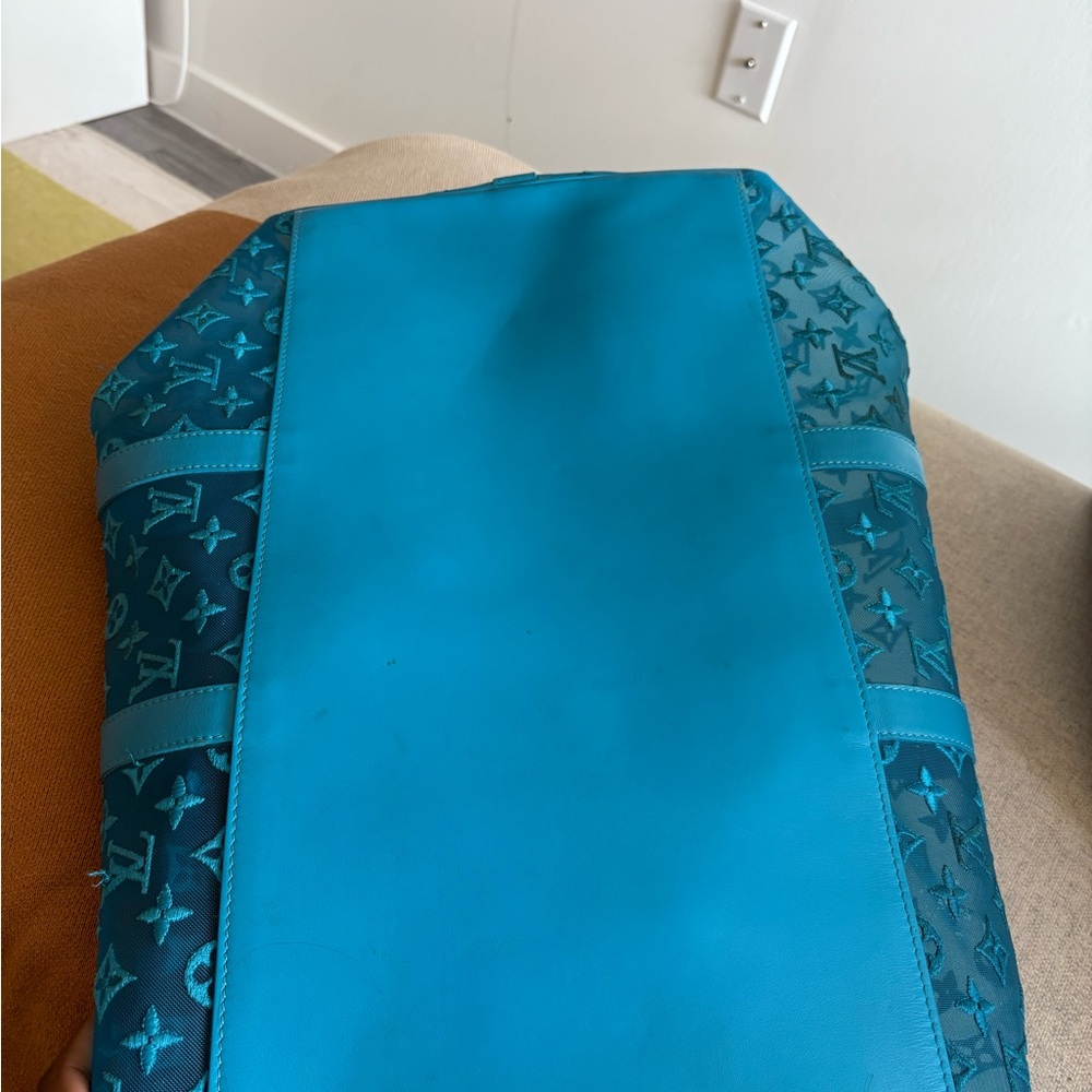Louis Vuitton Turquoise Monogram Bag - Picture 5 of 7